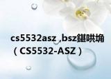 cs5532asz ,bsz鍖哄埆（CS5532-ASZ）