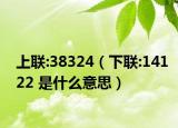 上联:38324（下联:14122 是什么意思）