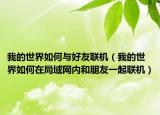 我的世界如何与好友联机（我的世界如何在局域网内和朋友一起联机）
