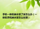手机一体机掉水里了该怎么办（一体机手机掉水里怎么处理）
