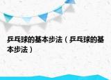 乒乓球的基本步法（乒乓球的基本步法）