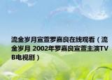 流金岁月宣萱罗嘉良在线观看（流金岁月 2002年罗嘉良宣萱主演TVB电视剧）