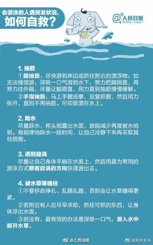 安全永远第一位！这些游泳知识你要知道