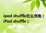 ipod shuffle怎么充电（iPod shuffle）