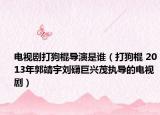 电视剧打狗棍导演是谁（打狗棍 2013年郭靖宇刘礴巨兴茂执导的电视剧）