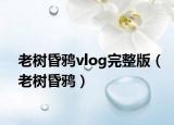 老树昏鸦vlog完整版（老树昏鸦）
