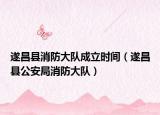 遂昌县消防大队成立时间（遂昌县公安局消防大队）