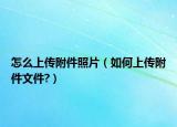 怎么上传附件照片（如何上传附件文件?）