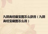 九阴真经藏宝图怎么获得（九阴真经宝藏图怎么得）