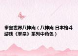 拳皇世界八神庵（八神庵 日本格斗游戏《拳皇》系列中角色）