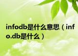 infodb是什么意思（info.db是什么）
