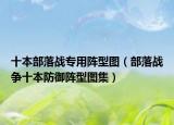 十本部落战专用阵型图（部落战争十本防御阵型图集）