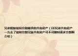 兄弟姐妹如何分割继承的共有房产（﻿﻿兄弟共有房产一方去了如何分割兄妹共有房产可不可随时请求分割啊介绍）