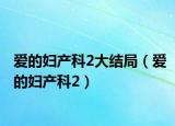 爱的妇产科2大结局（爱的妇产科2）