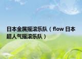 日本金属摇滚乐队（flow 日本超人气摇滚乐队）
