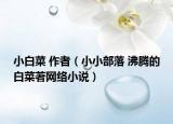 小白菜 作者（小小部落 沸腾的白菜著网络小说）