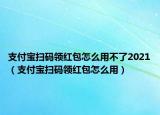 支付宝扫码领红包怎么用不了2021（支付宝扫码领红包怎么用）