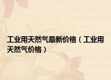 工业用天然气最新价格（工业用天然气价格）