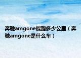 奔驰amgone能跑多少公里（奔驰amgone是什么车）
