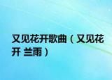 又见花开歌曲（又见花开 兰雨）