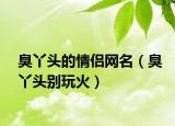 臭丫头的情侣网名（臭丫头别玩火）