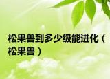 松果兽到多少级能进化（松果兽）