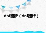 dnf翻牌（dnf翻牌）