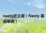 nasty近义词（Nasty 英语单词）