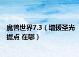 魔兽世界7.3（增援圣光据点 在哪）