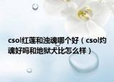 csol红莲和浊魂哪个好（csol灼魂好吗和地狱犬比怎么样）