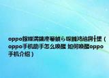 oppo鎵嬫満鎬庝箞鍞ら啋鏅鸿兘鍔╂墜（oppo手机助手怎么唤醒 如何唤醒oppo手机介绍）