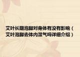 艾叶长期泡脚对身体有没有影响（艾叶泡脚去体内湿气吗详细介绍）