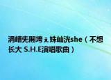 涓嶆兂闀垮ぇ姝屾洸she（不想长大 S.H.E演唱歌曲）