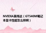 NVIDIA英伟达（GT540M笔记本显卡性能怎么样啊）