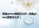 真我gtneo微距怎么开（真我gtneo微距怎么开）