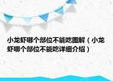 小龙虾哪个部位不能吃图解（小龙虾哪个部位不能吃详细介绍）