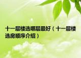 十一层楼选哪层最好（十一层楼选房顺序介绍）