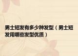 男士短发有多少种发型（男士短发用哪些发型优质）