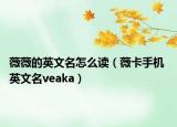 薇薇的英文名怎么读（薇卡手机 英文名veaka）