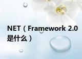 NET（Framework 2.0是什么）
