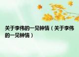 关于李伟的一见钟情（关于李伟的一见钟情）