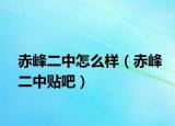 赤峰二中怎么样（赤峰二中贴吧）