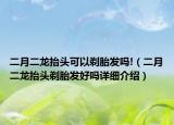 二月二龙抬头可以剃胎发吗!（二月二龙抬头剃胎发好吗详细介绍）