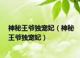 神秘王爷独宠妃（神秘王爷独宠妃）