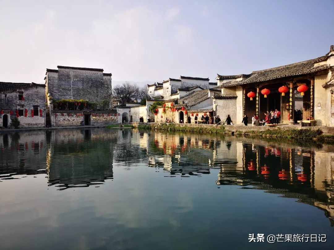 第一次到安徽宏村，门票104元，印象有点不太好