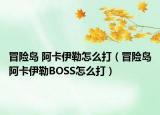 冒险岛 阿卡伊勒怎么打（冒险岛阿卡伊勒BOSS怎么打）