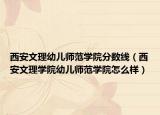 西安文理幼儿师范学院分数线（西安文理学院幼儿师范学院怎么样）
