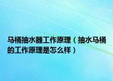 马桶抽水器工作原理（抽水马桶的工作原理是怎么样）