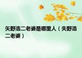 矢野浩二老婆是哪里人（失野浩二老婆）