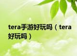 tera手游好玩吗（tera好玩吗）